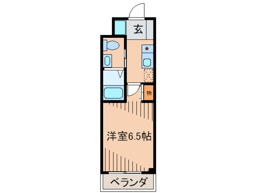 間取図 ヴィスタ武庫