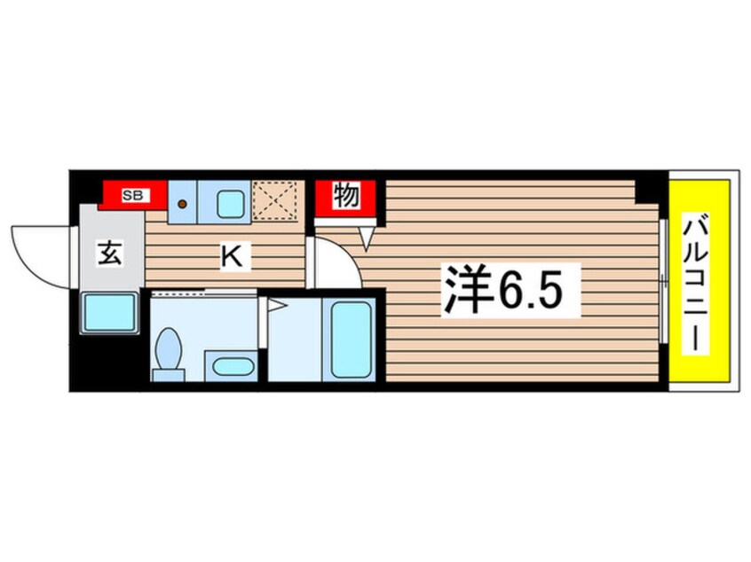 間取図 ヴィスタ武庫