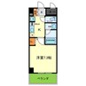 ﾗﾌｫﾙﾃ南塚口 1Kの間取り