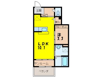 間取図 フレスクーラ