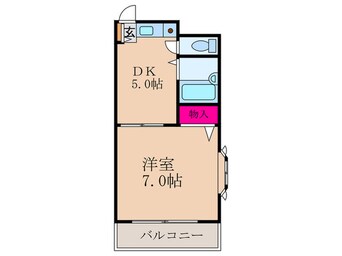 間取図 メゾンリュート