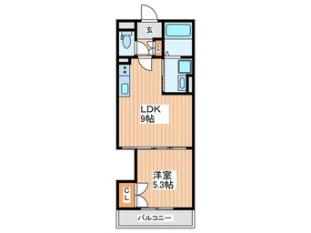 間取図 フォレストクリエオーレ朝日町