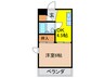 ジョイテル西田辺Ⅰ 1DKの間取り