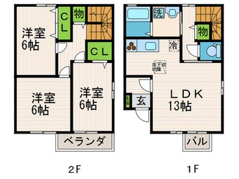 間取図 シエスタ（紅雪町）