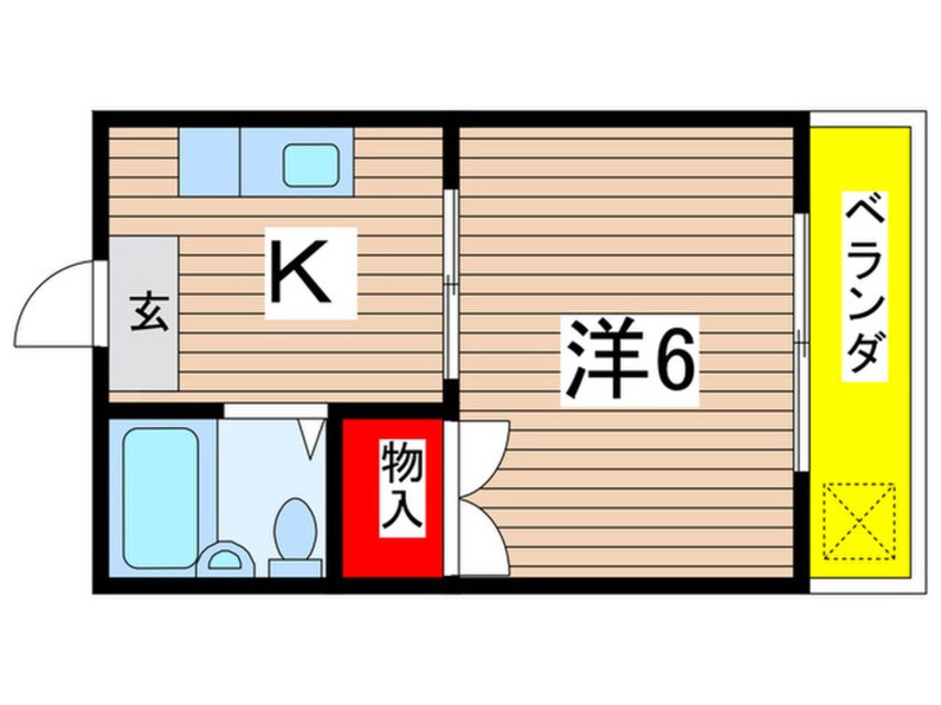 間取図 コ－ポ石田