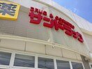 サンドラッグ(ドラッグストア)まで300m コ－ポ石田