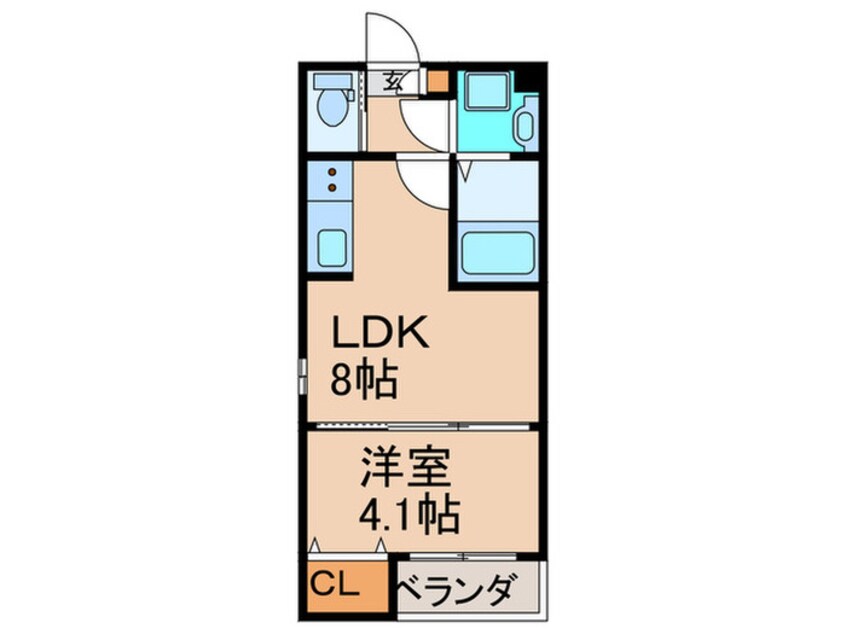 間取図 H-maison住吉Ⅱ