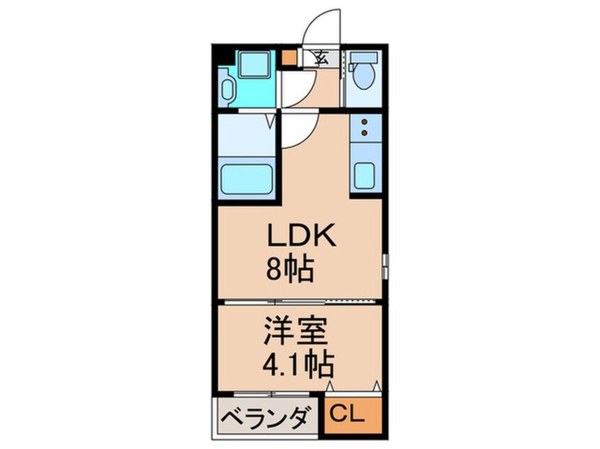 間取図 H-maison住吉Ⅱ