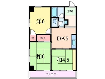 間取図 マンションルペ－ル