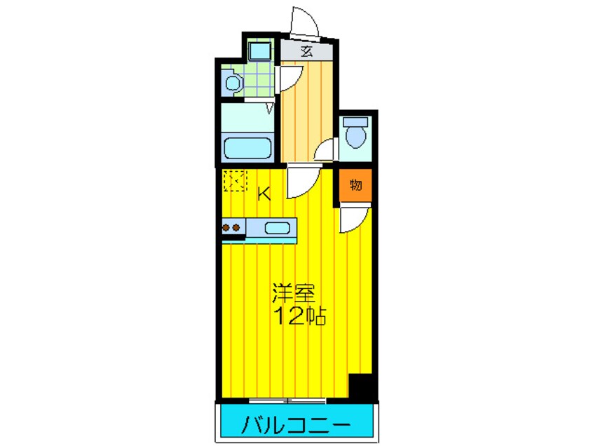 間取図 ラブリ－ガ－デンビュ－
