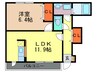スプランディ－ドⅠ 1LDKの間取り