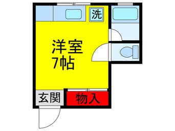 間取図 千里山S2ビル