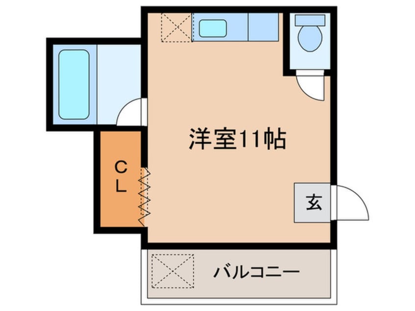 間取図 サンシャイン上北