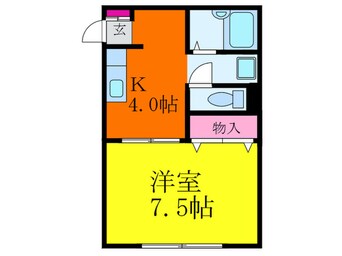 間取図 ハイツ芙蓉
