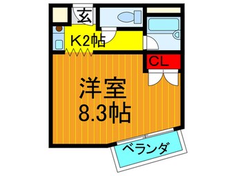 間取図 フロンティア四条畷駅前