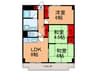 サンライフ 3LDKの間取り