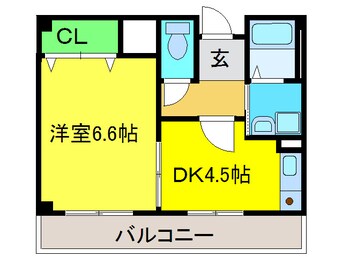 間取図 メルヴェ－ル