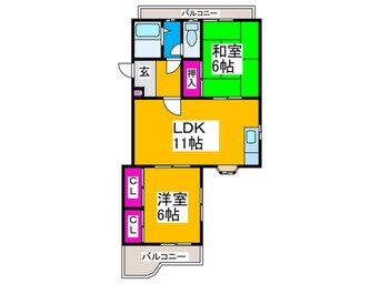 間取図 都ビル