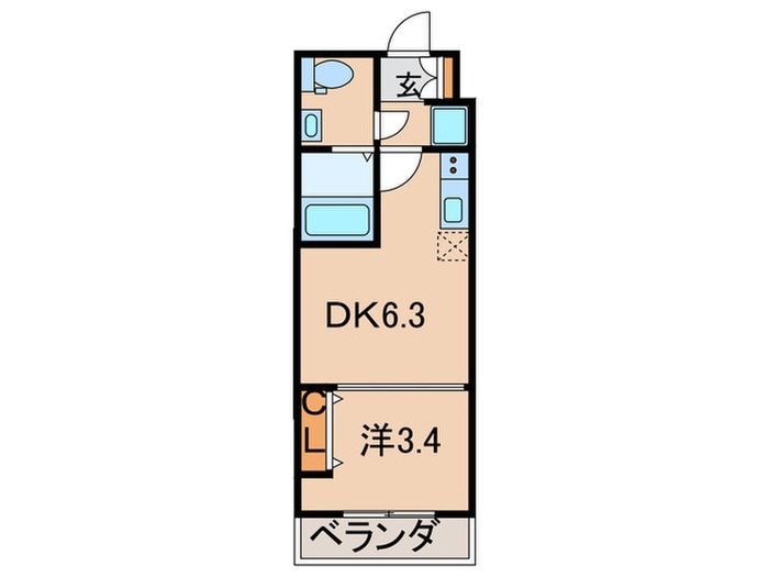 間取り図 ArtizA尼崎立花