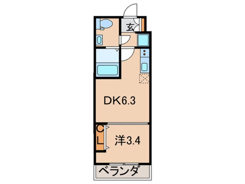 間取図 ArtizA尼崎立花