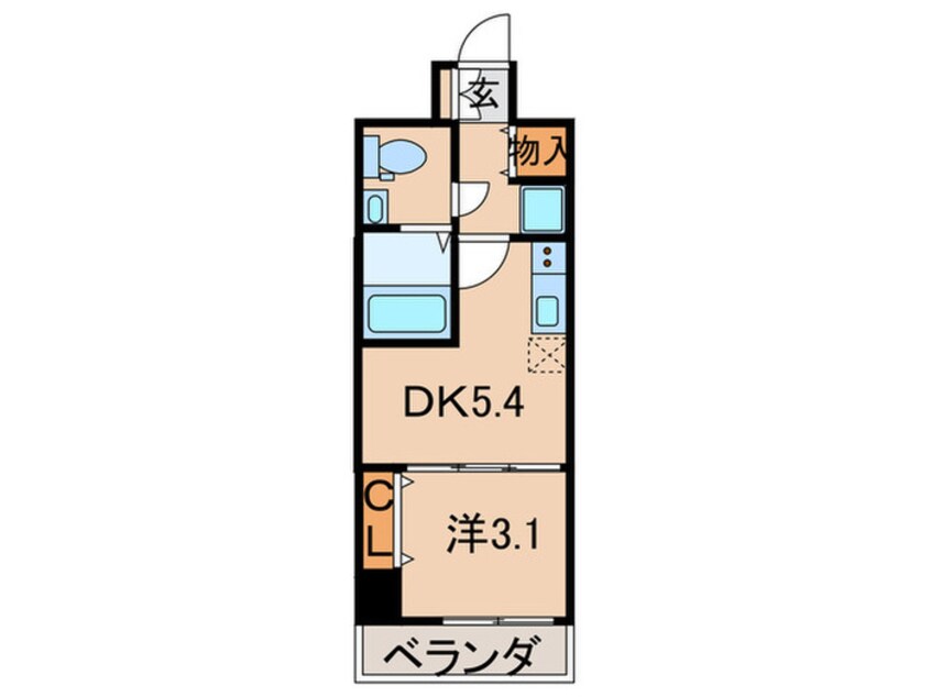 間取図 ArtizA尼崎立花