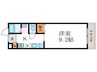 Ｈｉｌｌ　Ｖａｌｌｅｙ 1Kの間取り