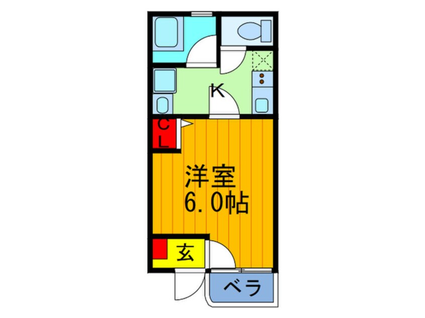 間取図 プレヂデントマンションⅠ