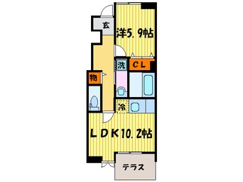 間取図 花のワルツ嵯峨
