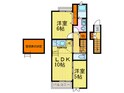 花のワルツ嵯峨の間取図