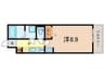Ｌｕｓｔｏｒｅ 西宮北口 2 1Kの間取り
