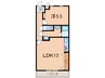 加藤マンション 1LDKの間取り