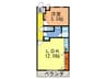 加藤マンション 1LDKの間取り