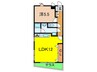 加藤マンション 1LDKの間取り