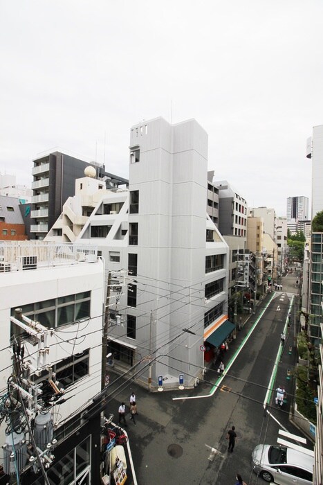 室内からの展望 コ－ポ江戸堀