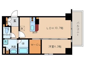 間取図 CASA甲子園口Ⅰ