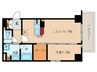 CASA甲子園口Ⅰ 1LDKの間取り