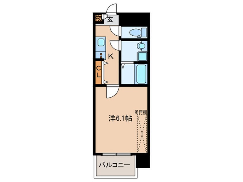 間取図 ウインズコート都島