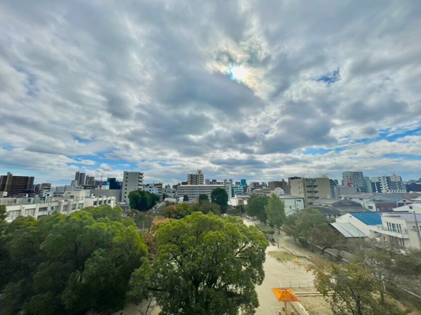 室内からの展望 ウインズコート都島