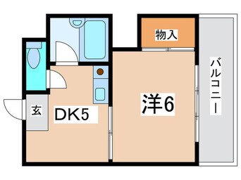 間取図 エフィ－ネ西田辺