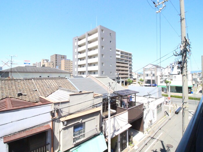 室内からの展望 エフィ－ネ西田辺