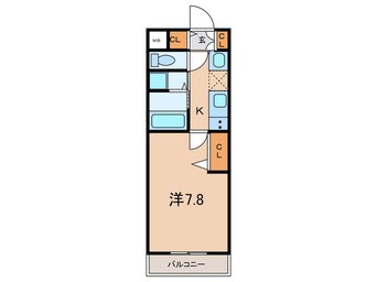 間取図 ＣｌｅａｒＰｅａｒｌ垂水