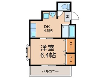 間取図 レジデンス緑橋