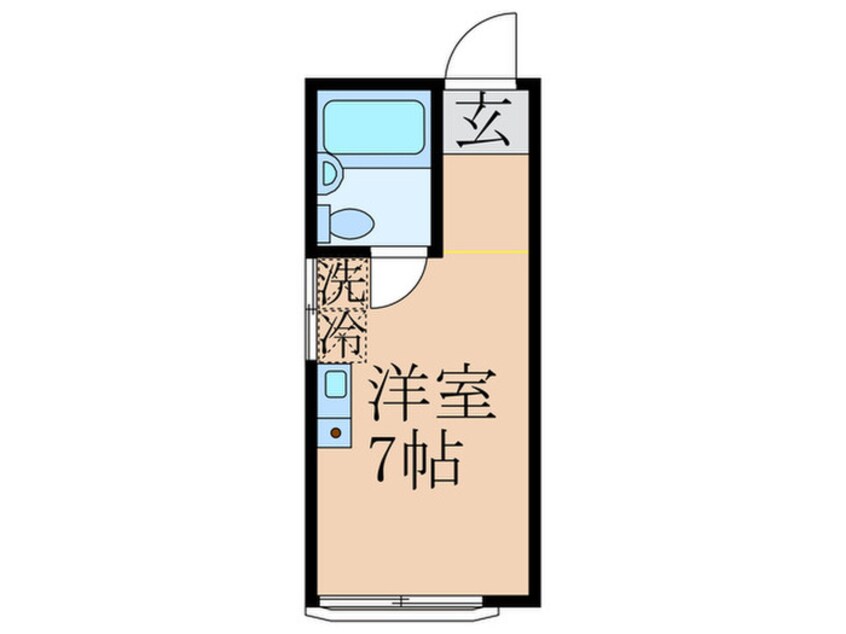 間取図 南正雀ハイツ