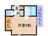 ＦＵＳＩＯＮ山秀 1Kの間取り