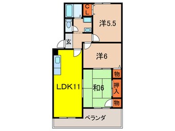 間取図 ドルフ 宝塚