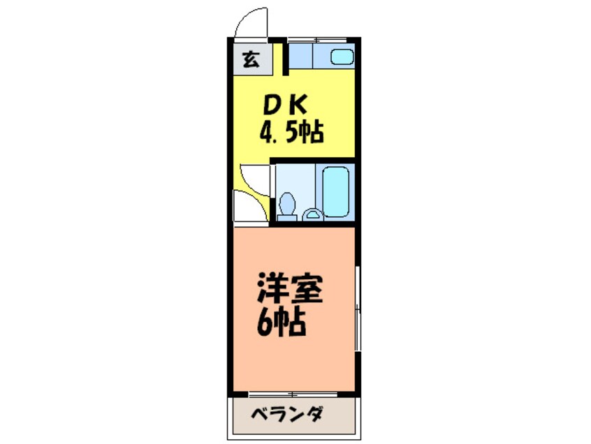 間取図 ラ・フォーレ新石切