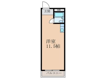 間取図 ジュネス 船原