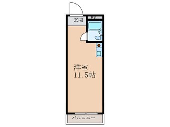 間取図 ジュネス 船原