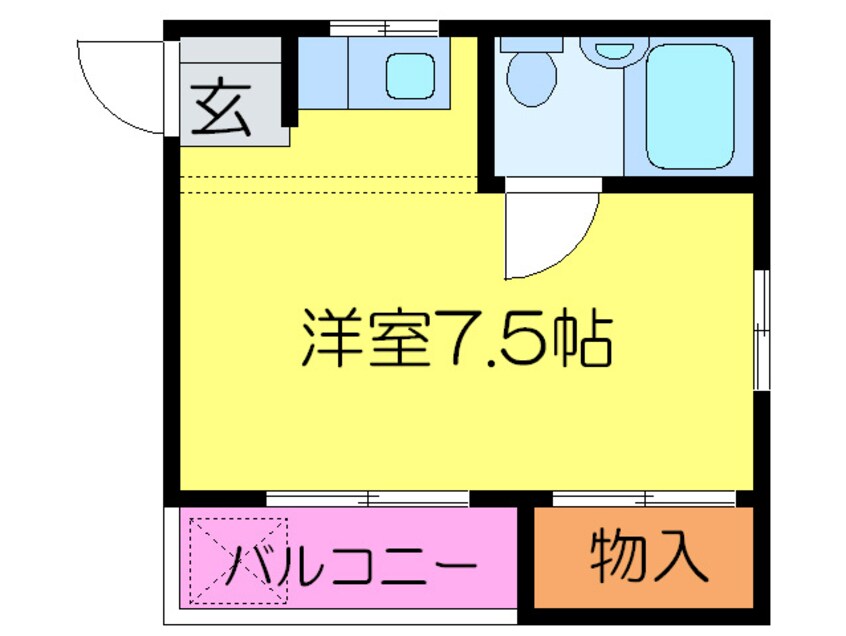 間取図 ハイツＳＨＵＷＡ