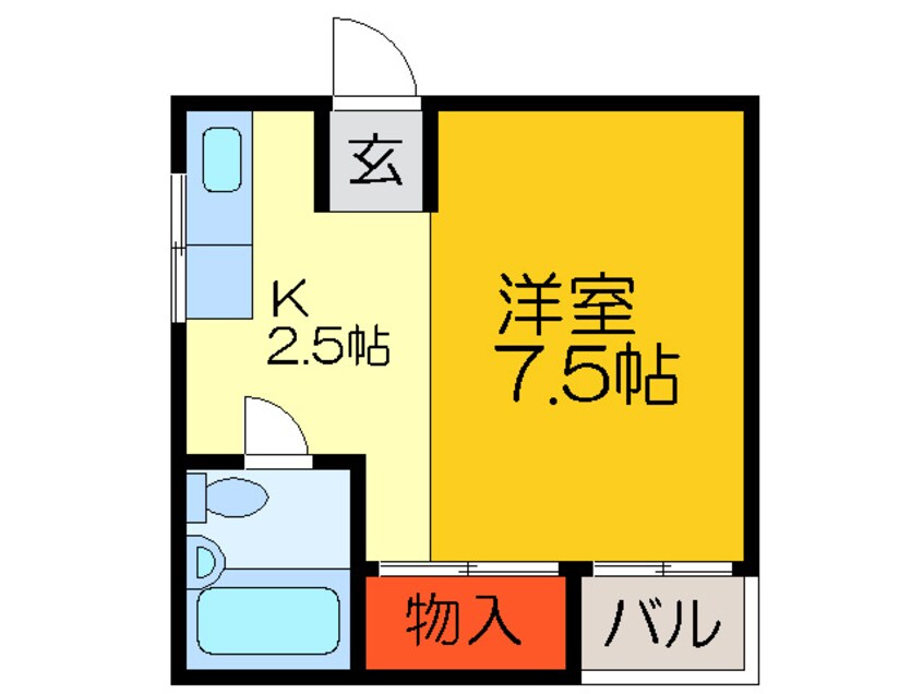 間取図 ハイツＳＨＵＷＡ